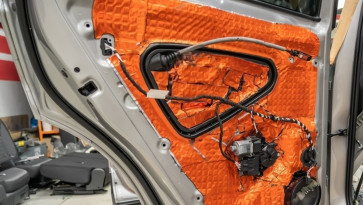 Schalldämmung der Autotür