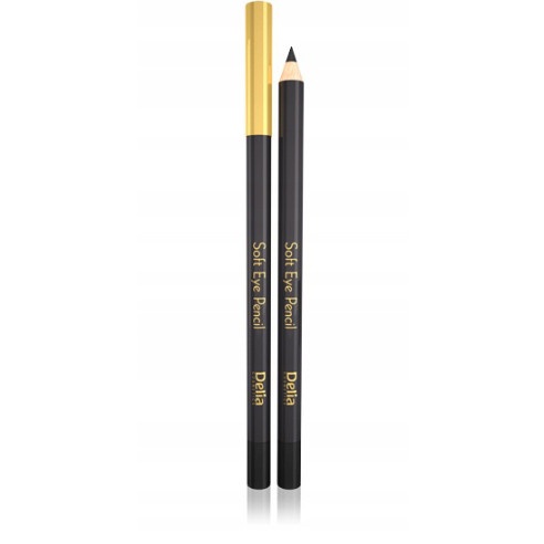 schwarzer Buntstift Delia Cosmetics Soft Eye Pencil megamix.sk