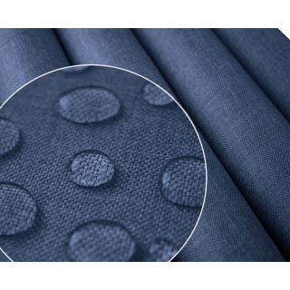 Wasserabweisender Stoff Leinen-Imitat – 160 cm 0,5 lfm