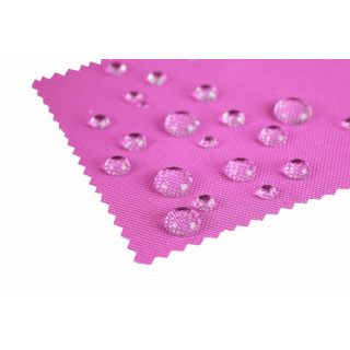 Wasserabweisender Kodura-Stoff rosa 150 cm 1 lfm