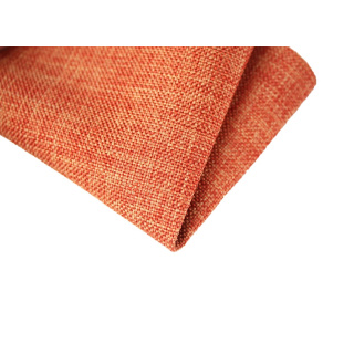 Orangefarbener Polsterstoff 145 cm 0,5 lfm 300g/m²
