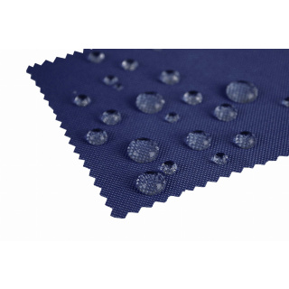 Wasserabweisender Kodura-Stoff dunkelblau 150 cm 1 lfm