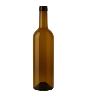 Braune Glasweinflasche 750ml