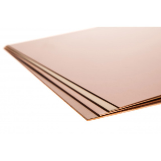 Kupferplatte 300x300x0,2 mm