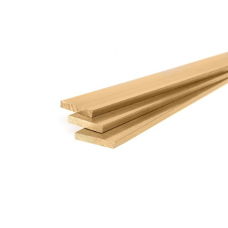 Flachstahlstange aus Messing 40x5 mm
