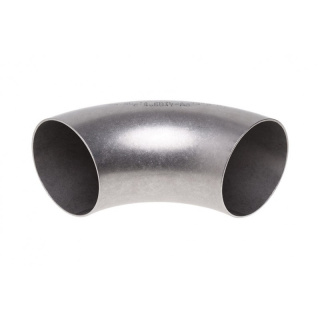 Hamburger Winkelstück aus Edelstahl Φ80x1,5 mm