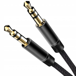 Audiokabel 3,5 mm Nylon AUX-Miniklinke 95 cm