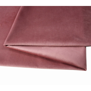 Samtiger Veloursstoff VELVET Polsterstoff rosa 50x145cm