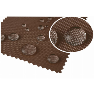 Wasserabweisender Teflonstoff braun 160 cm 1 lfm