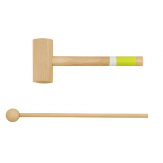 Holzbecken mit Hammer für Kinder