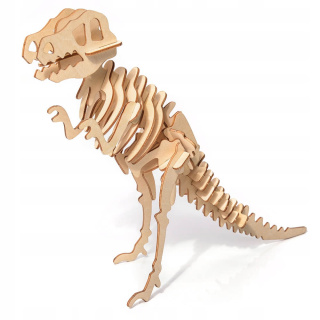 3D-Modellpuzzle aus Holz Dinosaurier T-Rex