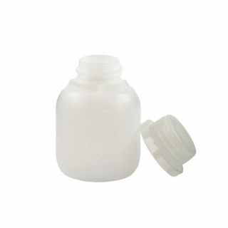 Falsche 100ml HDPE und Verschluss mit transparentem Verschluss