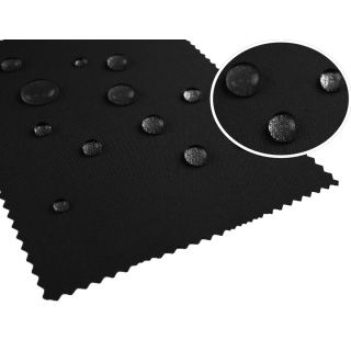 Wasserdichter Premiumstoff schwarz