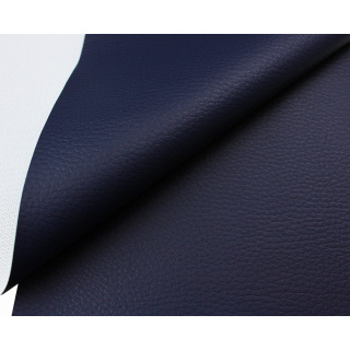 PVC-Eko-Leder dunkelblau 140 cm x 0,5 m