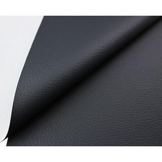 PVC-Eko-Leder dunkelgraphit 140 cm x 0,5 m