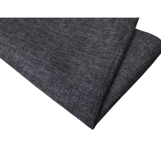 Dunkelgraphitfarbener Polsterstoff 145 cm 0,5 lfm 300g/m²