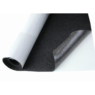 Selbstklebender Vliesfilz dunkelgrau 3 mm – 50×150 cm 400 g/m²