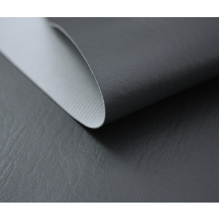 Eko-Lederstoff MARINA dunkelgrau 140 cm x 0,5 m