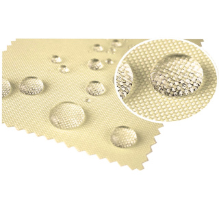 Wasserabweisender Teflonstoff hellbeige 160 cm 1 lfm