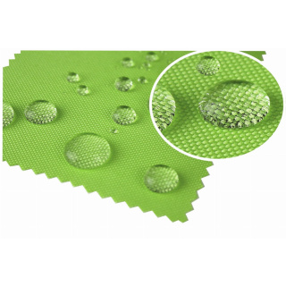 Wasserabweisender Teflonstoff hellgrün 160 cm 1 lfm