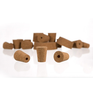 Presskork 45x34/24mm für Zylinder mit Loch