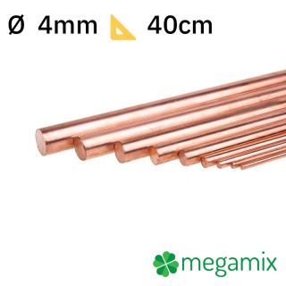 Kupferstab Φ4mm 40cm