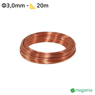 Kupferdraht Φ3,0mm 20m