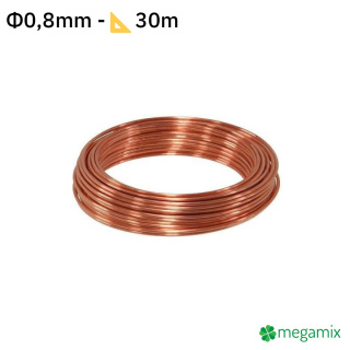 Kupferdraht Φ0,8mm 30m
