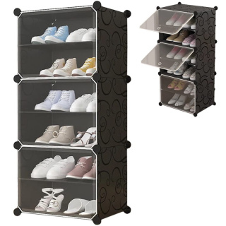 Modularer Schuhschrank 6 Ebenen