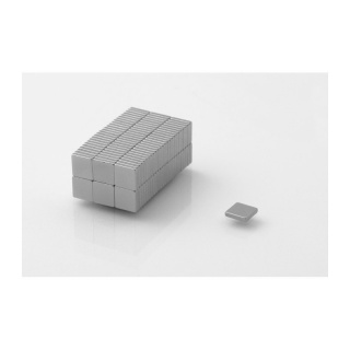 Neodym Magnet 20 Stk flach MPL 5x5x1 N38