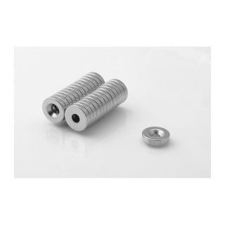 Neodym Magnet unter der Schraube MP 14x(8x4)x3 N38