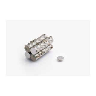 Neodym Magnet mit 3M-Kleber MW 10x1,5 N38