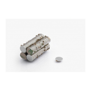 Neodym Magnet mit 3M-Kleber MW 12x1 N38