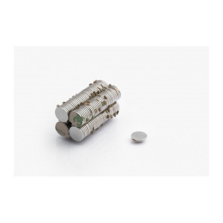 Neodym Magnet mit 3M-Kleber MW 9,5x1 N38
