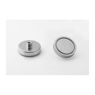 Neodym Magnetgriff UM 40x8,5xM6 intern x 15,5