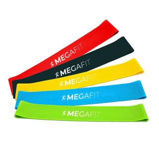 Widerstandsbänder Megafit zum Training Set 5 Stück + Tasche