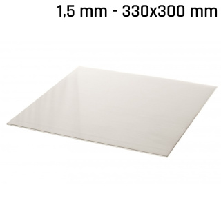Alpaka-Blatt (Neusilber) 330x300x1,5mm