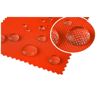 Wasserabweisender Teflonstoff orange 160 cm 1 lfm