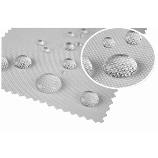 Wasserabweisender Teflonstoff grau 160 cm 1 lfm