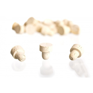 Natürliche (massive) T-förmige Korken 36x31x19mm 10 Stück für Flaschen