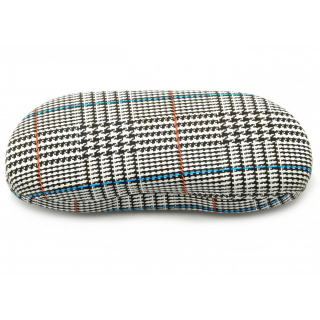 Brillenetui ET-104K kariert grau