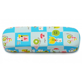 Brillenetui für Kinder blau