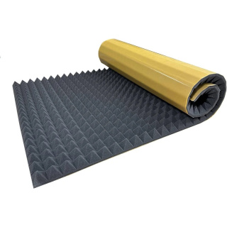 Akustikschaum PYRAMIDE 200x100cm schwer entflammbar