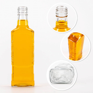 Glasflasche 250 ml 20 cm AINA