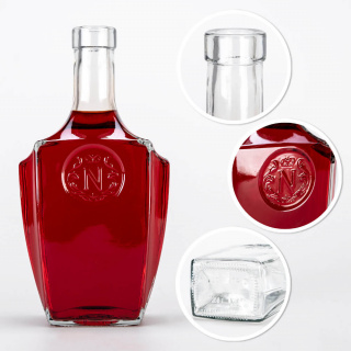 Glasflasche 500 ml BONAPARTE