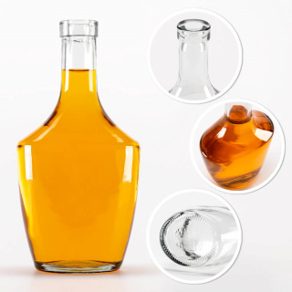 Glasflasche 500ml 21cm KONESER