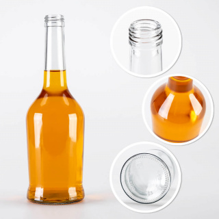 Glasflasche 500ml 24cm NAPOLEON