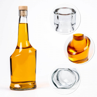 Glasflasche 500 ml 25 cm AISHA