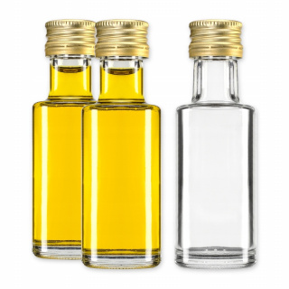 Glasflasche 50 Stk 20ml 8,5cm MONOPOL