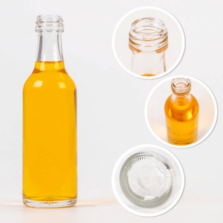 Glasflasche 10 Stk. 50ml 12cm MONOPOL